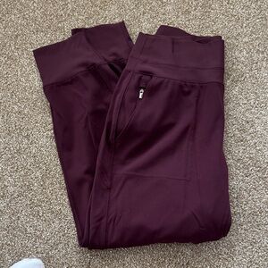 Athleta Women's Burgundy Pants